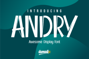 Andry: A Display Font That Breathes With Your Content
