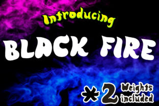 Black Fire: A Bold Font for Business