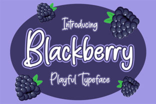 Blackberry: A Friendly Handwritten Font for Real Small Business Branding