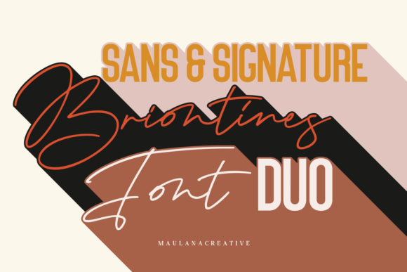 Briontines: A Font That Speaks Volumes