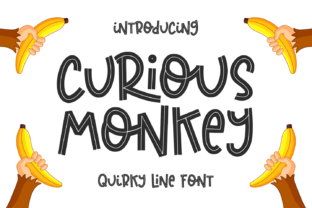 Curious Monkey: A Playful Display Font