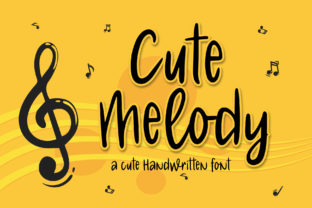 Cute Melody Font for Web Design