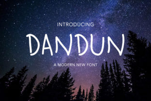 Dandun: A Bold Display Font for Creative Campaigns