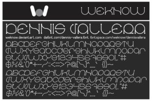 Denis Vallera Font for Web Design