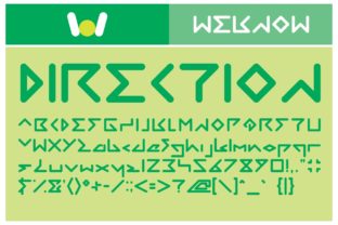 Direction: A Font for Clear Branding