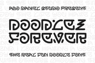 Doodlez Forever: A Friendly Display Font for Scroll-Stopping Campaigns