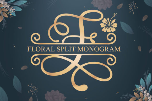 Floral Split: A Display Font That Elevates Digital Branding