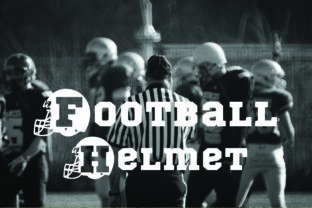 Football Helmet: A Playful Display Font for Sports Branding