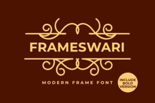 Frameswari: A Charming Dingbats Font for Thoughtful Branding