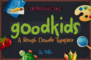 Goodkids Display Font for Handmade Creators