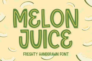 Melon Juice: A Fresh Display Font for Small Business Branding