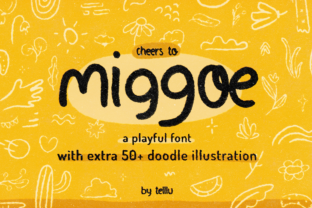 Miggoe: A Friendly Handwritten Display Font for Digital Brands