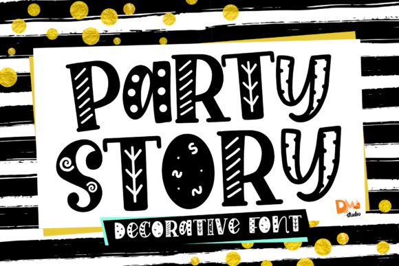 Party Story: A Display Font That Delivers Personality at a Glance