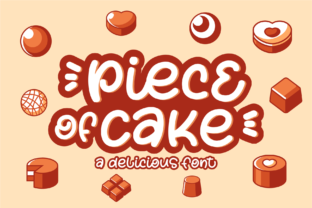 Piece of Cake: A Quirky Display Font