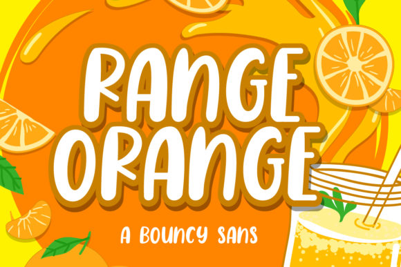 Range Orange: A Display Font That Feels Like Sunlight on Paper