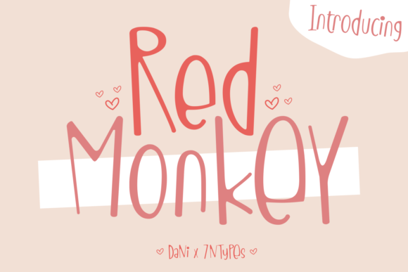 Red Monkey Font: A Creative Touch