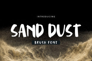 Sand Dust Font for Web Design