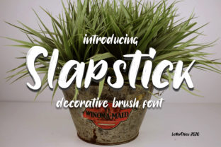 Slapstick: A Handwritten Font with Character