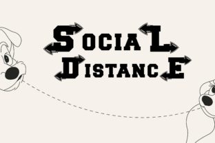 Social Distance: A Display Font That Holds Space