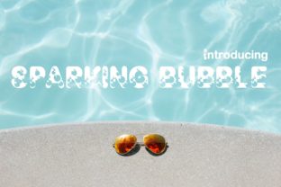 Sparking Bubble Font Review