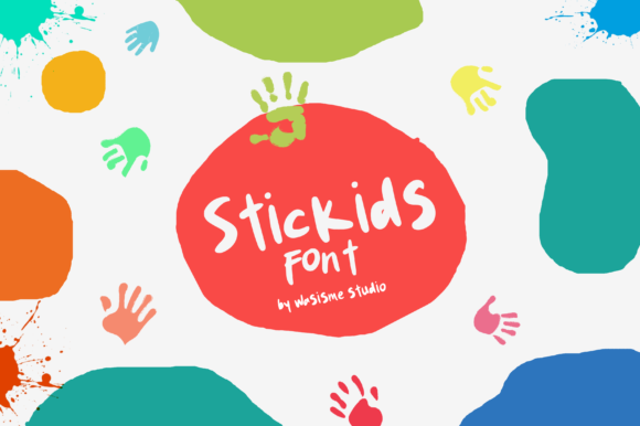 Stickids: A Fun Display Font for Creative Projects