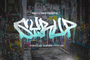 Syrup: A Graffiti-Inspired Display Font for Handmade Brands