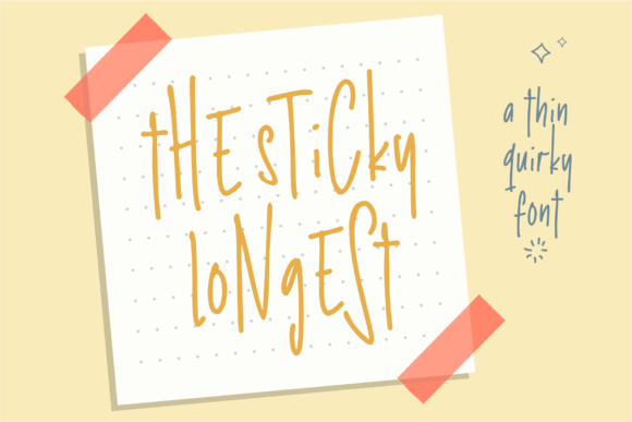 The Sticky Longest Font Review